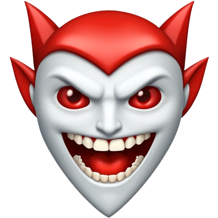 Vampire teeth  emoji