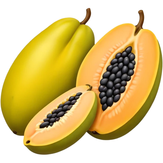 pawpaw fruit  emoji