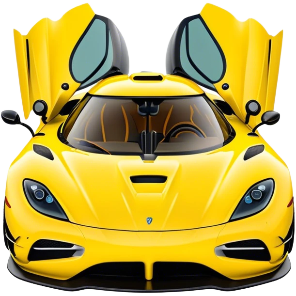 Koenigsegg Agera RS - Koenigsegg (Model Year: 2020) (Iconic colour: Yellow) emoji