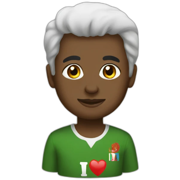 I love sudan emoji