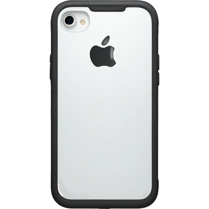 White iPhone 14 emoji