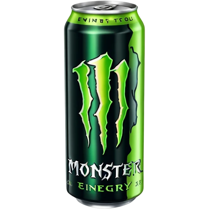 Monster bebida energizante emoji