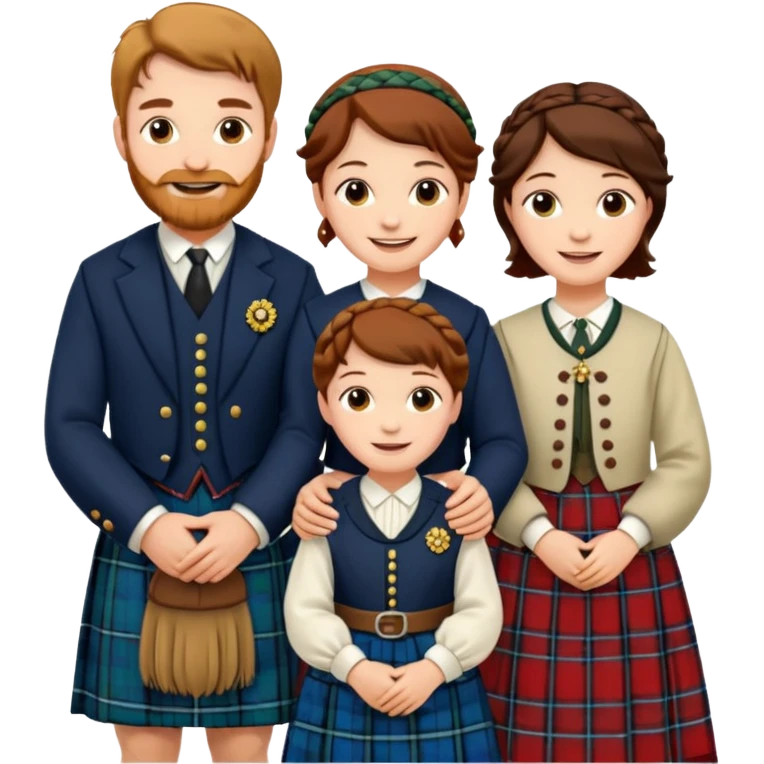 scottish family emoji