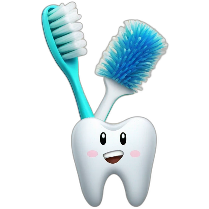 tooth brush emoji