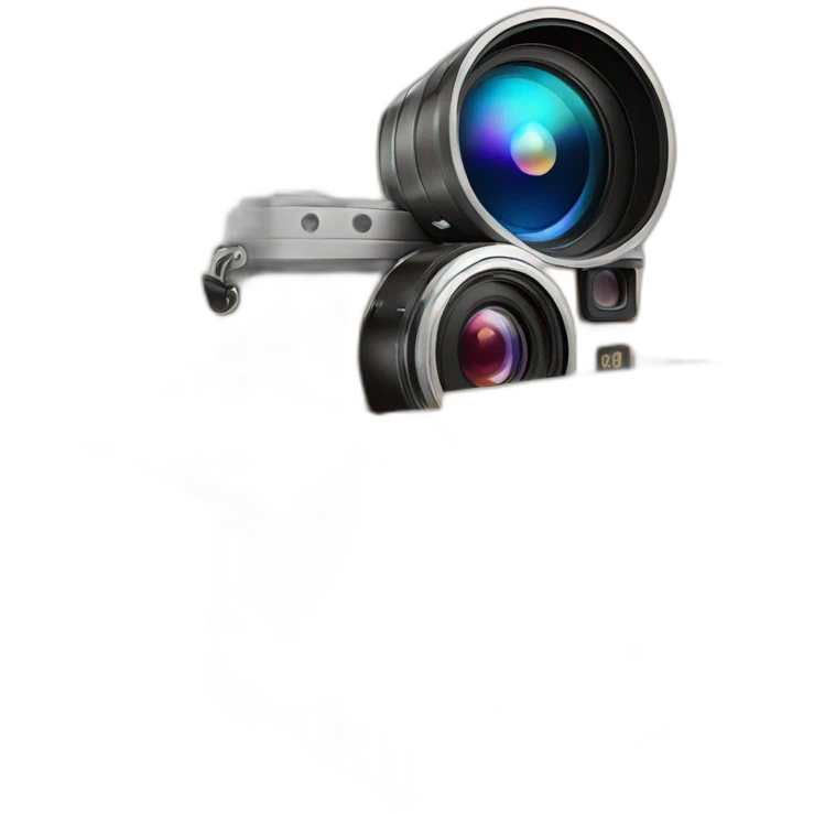Video Camera, Instagram YouTube icons fly out from the Cardboard box emoji