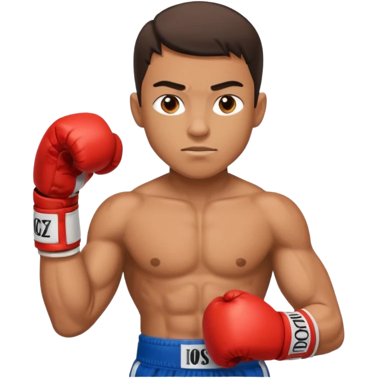 boy professional boxer emoji
