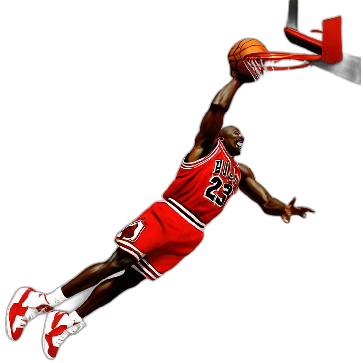  dunking Michael Jordan  emoji