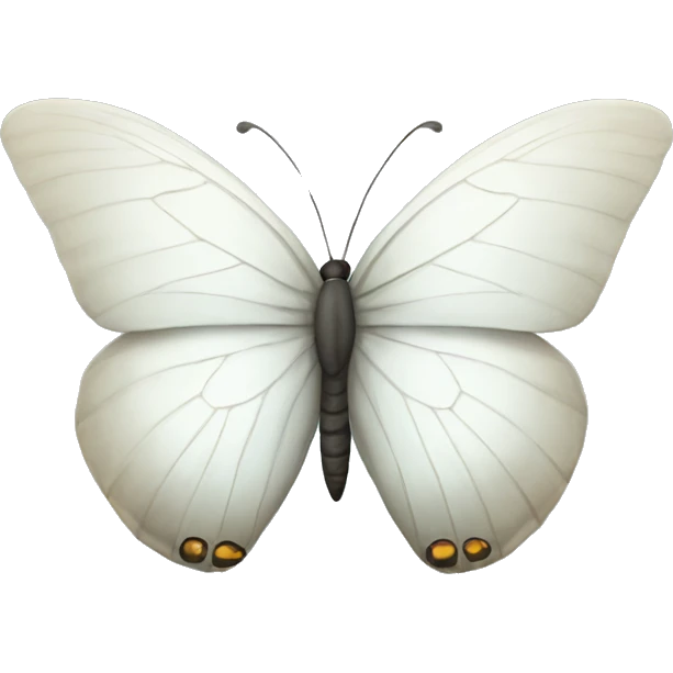 White Butterfly emoji