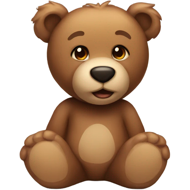 Teddy bear emoji