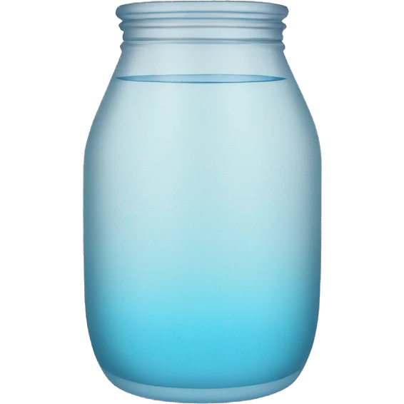 Vaso de agua emoji