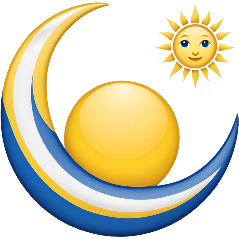 Флаг Калмыкии emoji