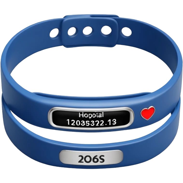 Hospital bracelet emoji