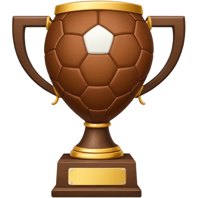 trophy football emoji