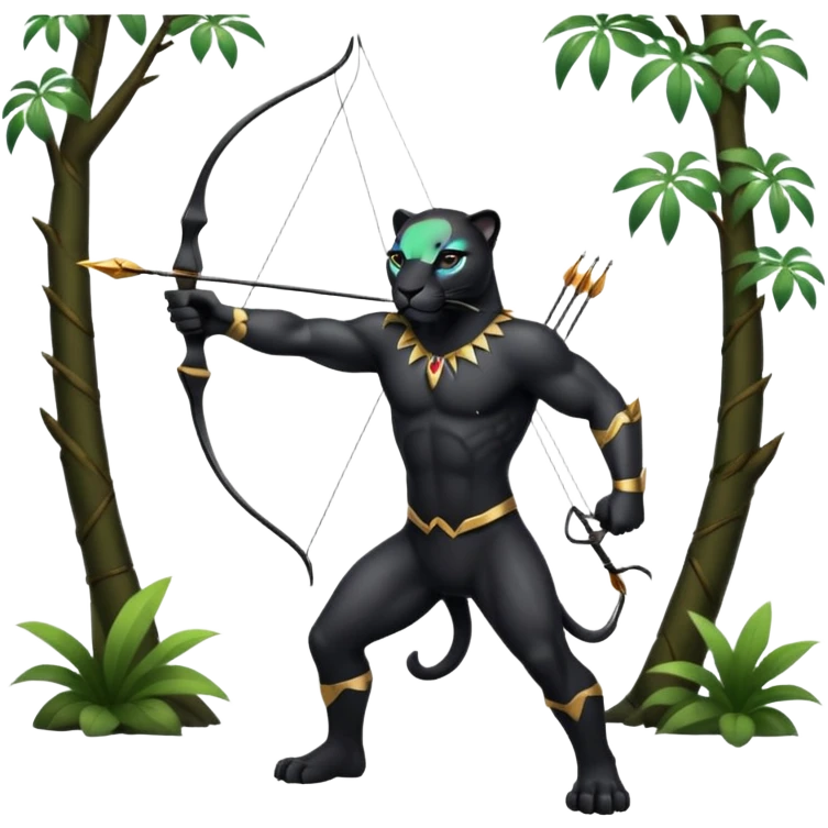 panther archer emoji