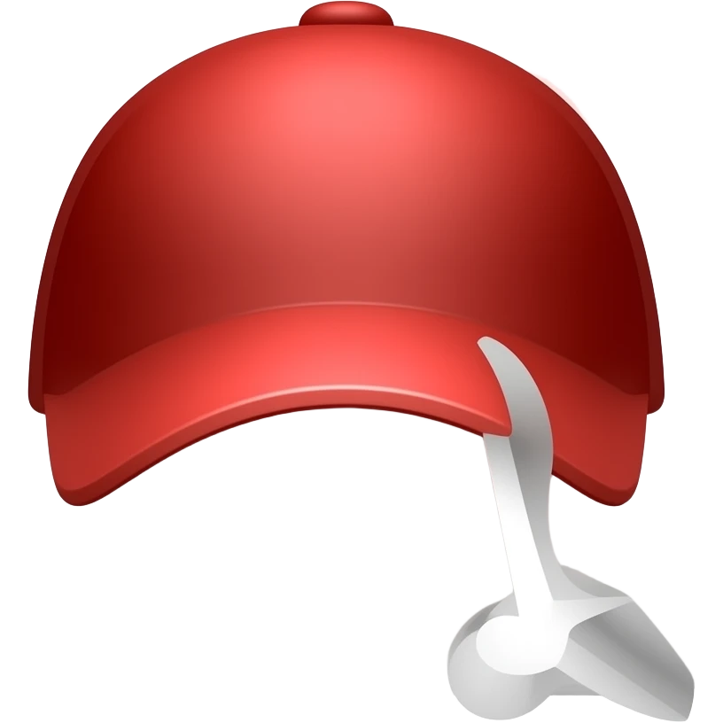 Kırmızı Şapka Hacker İkon emoji