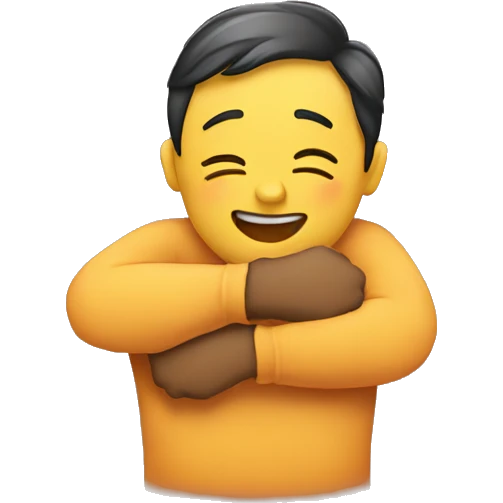 Hugging emoji emoji