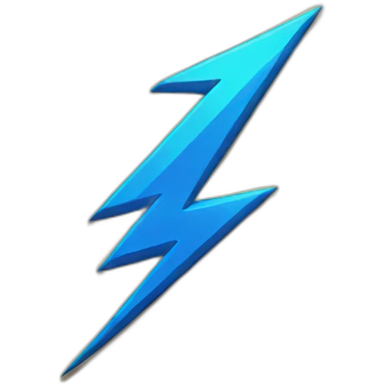 Lightning bolt emoji