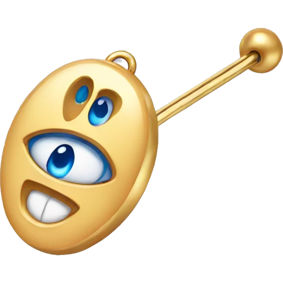 Piercing jewelry emoji