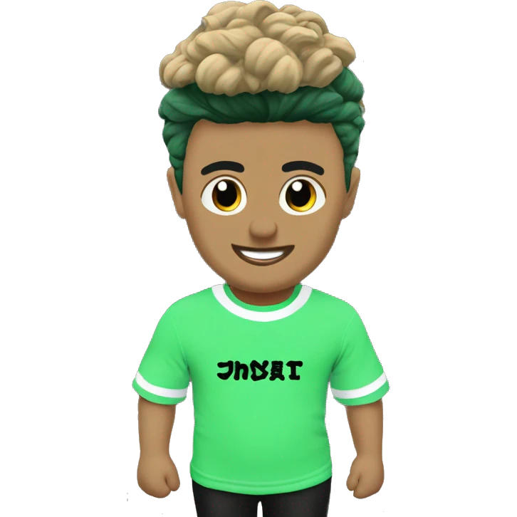 ringer tee green emoji