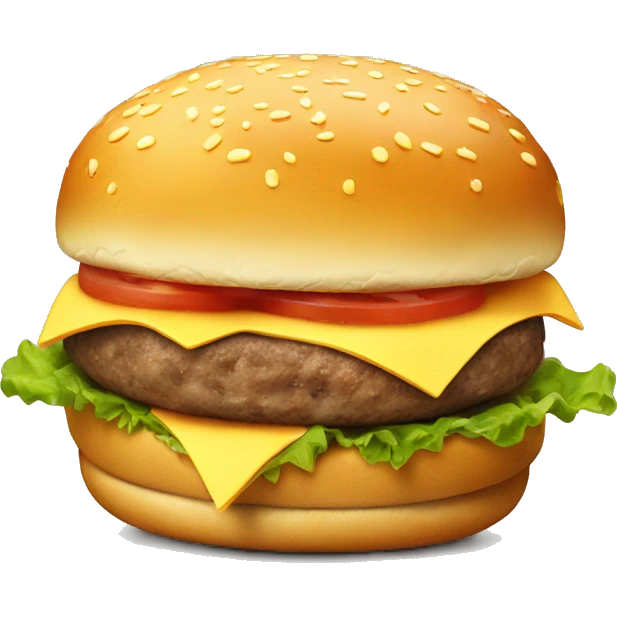 Cheese burger emoji