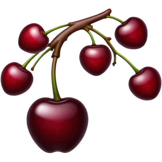 black cherry emoji