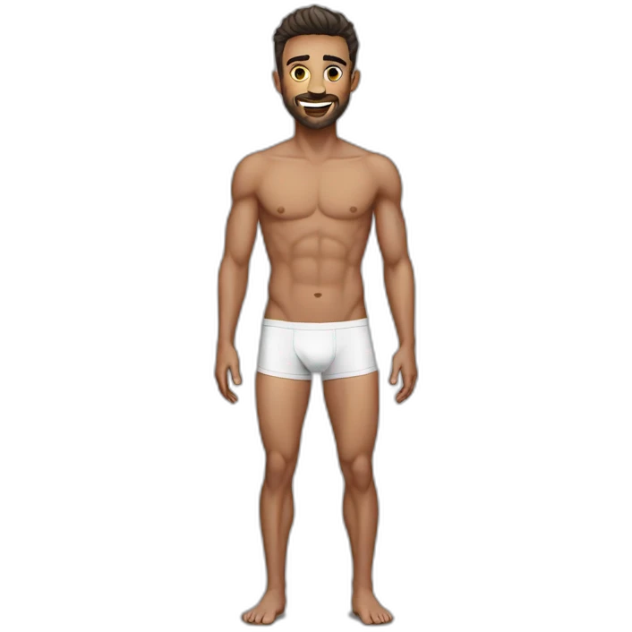 skinny Underwear men emoji