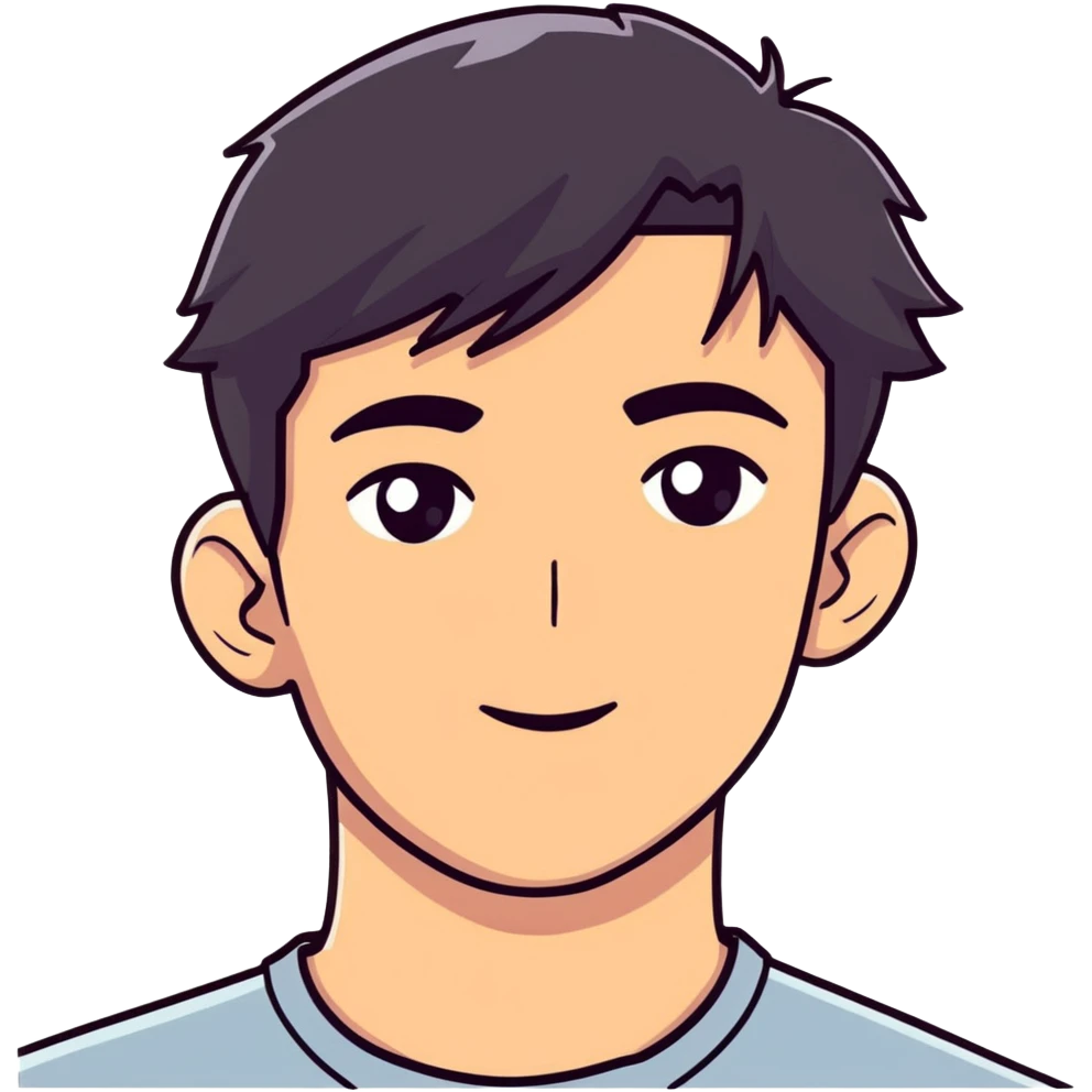 dark-haired male portrait close-up emoji