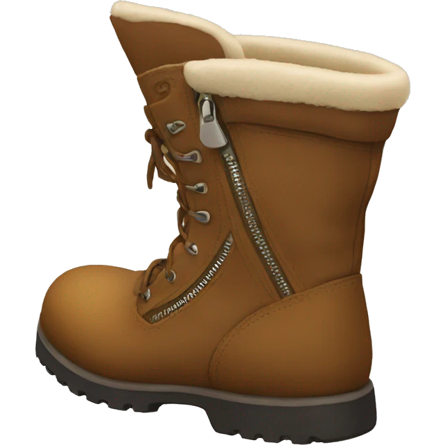 boots with zip emoji