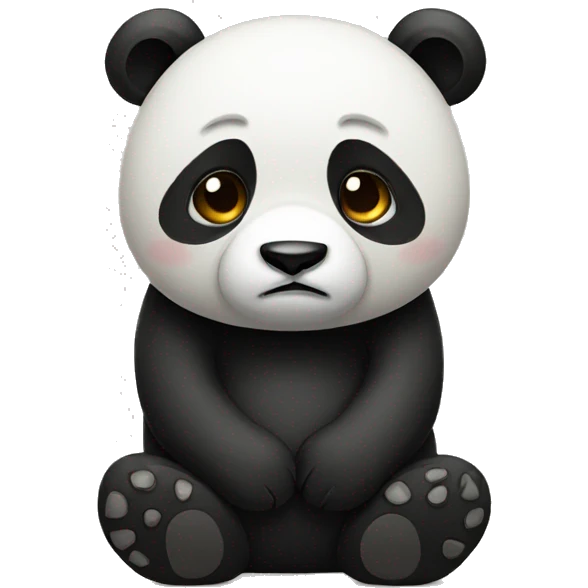 sad panda emoji