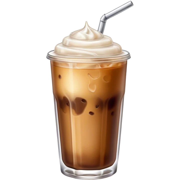 Iced coffee emoji