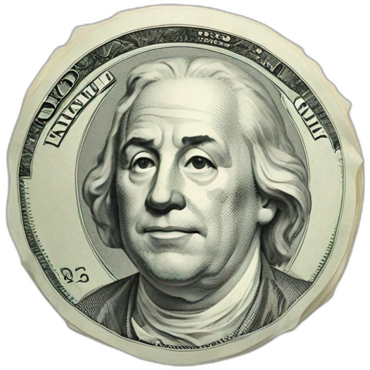 billetde de dolar con alas emoji