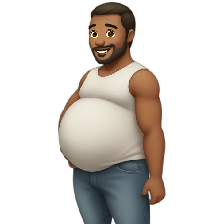 Pregnant man emoji