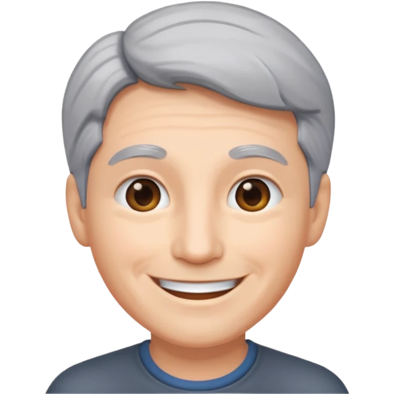 Gray hair sexy emoji