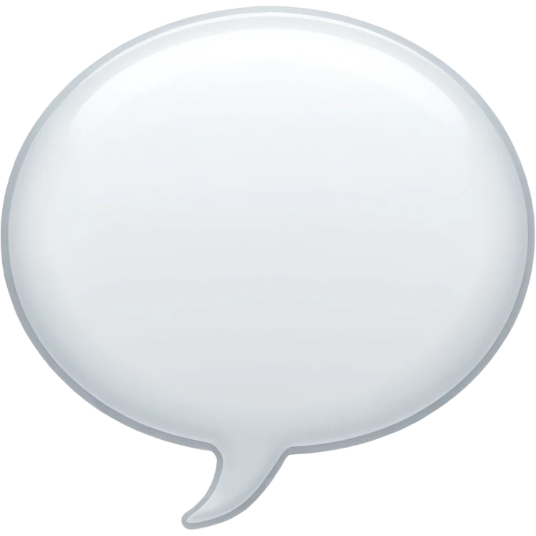 message bubble emoji