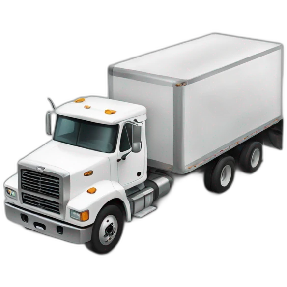 truck backing up emoji