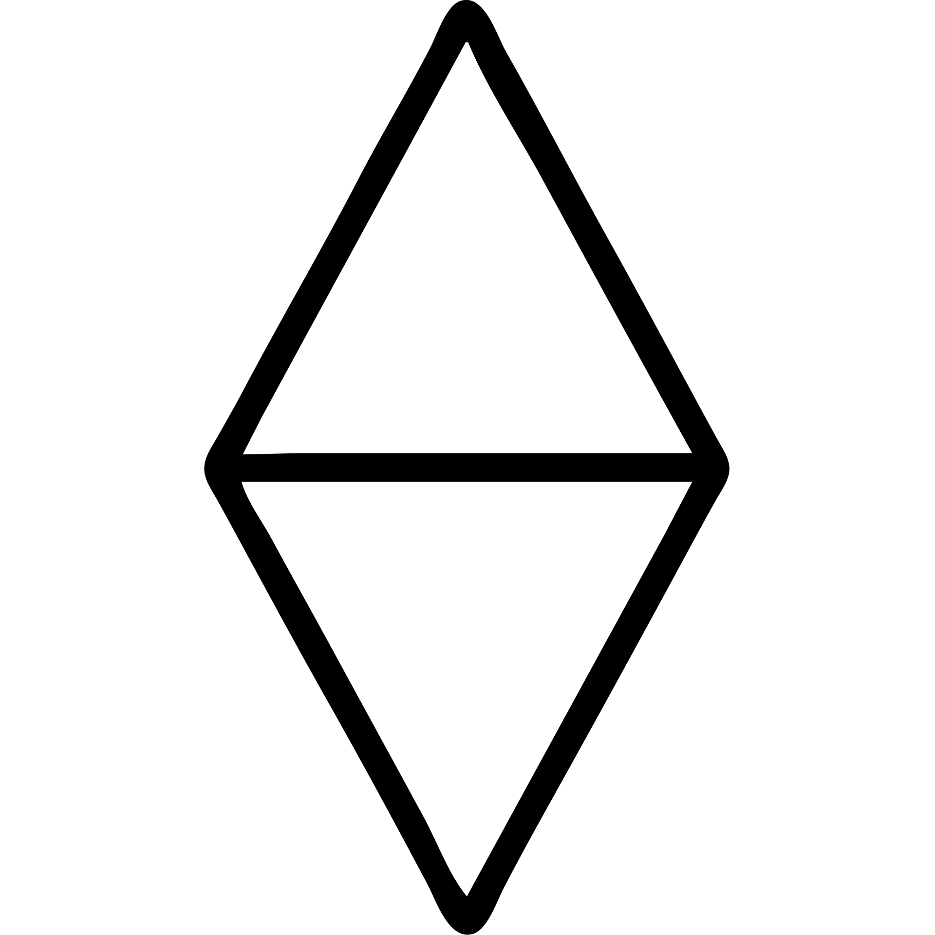 outlined orange The Sims diamond (Plumbob) icon with no fill emoji