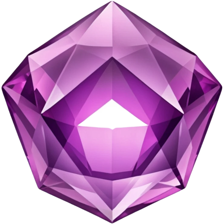 crystal pink gem amethyst emoji