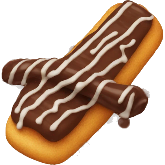 chocolate covered churro  emoji