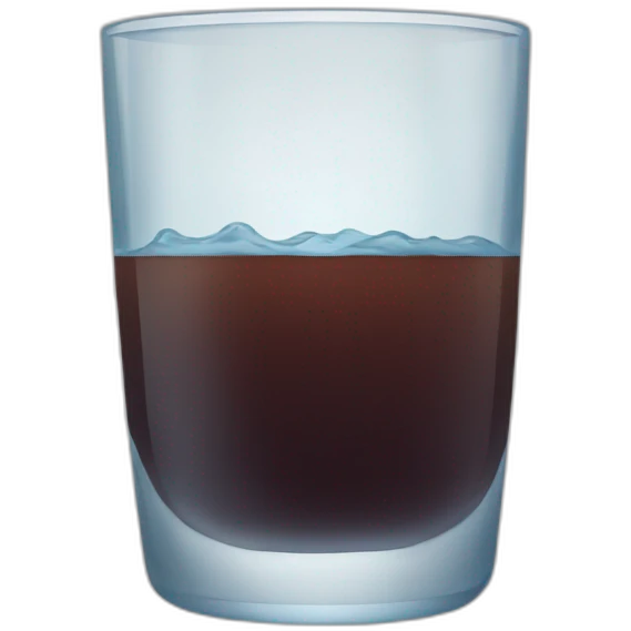 Glass of wather emoji