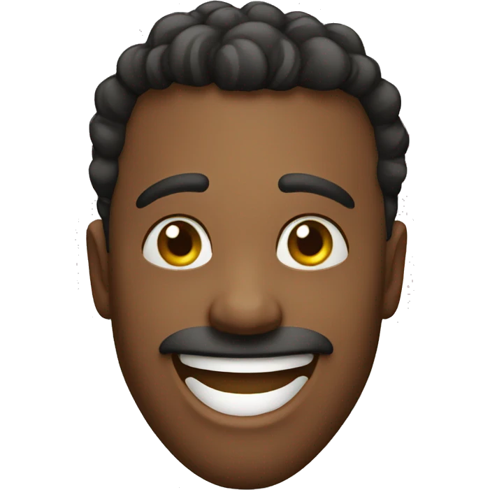 Funny face emoji