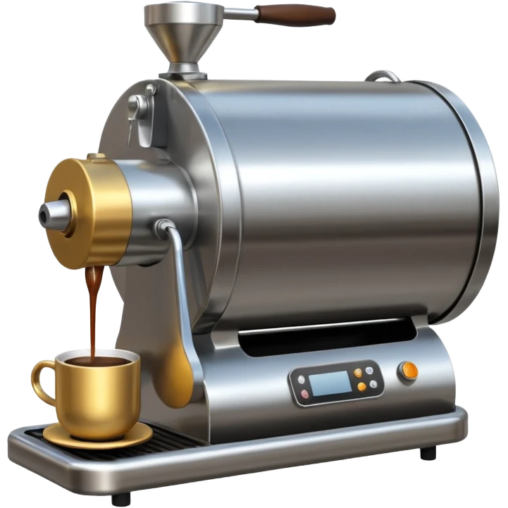 industrial coffee roast machine large  emoji