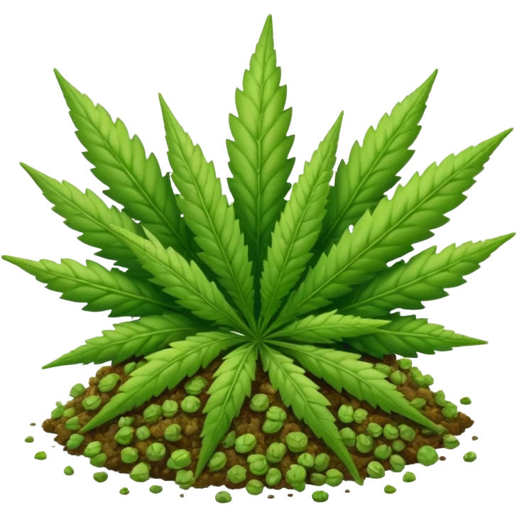 Weed only emoji