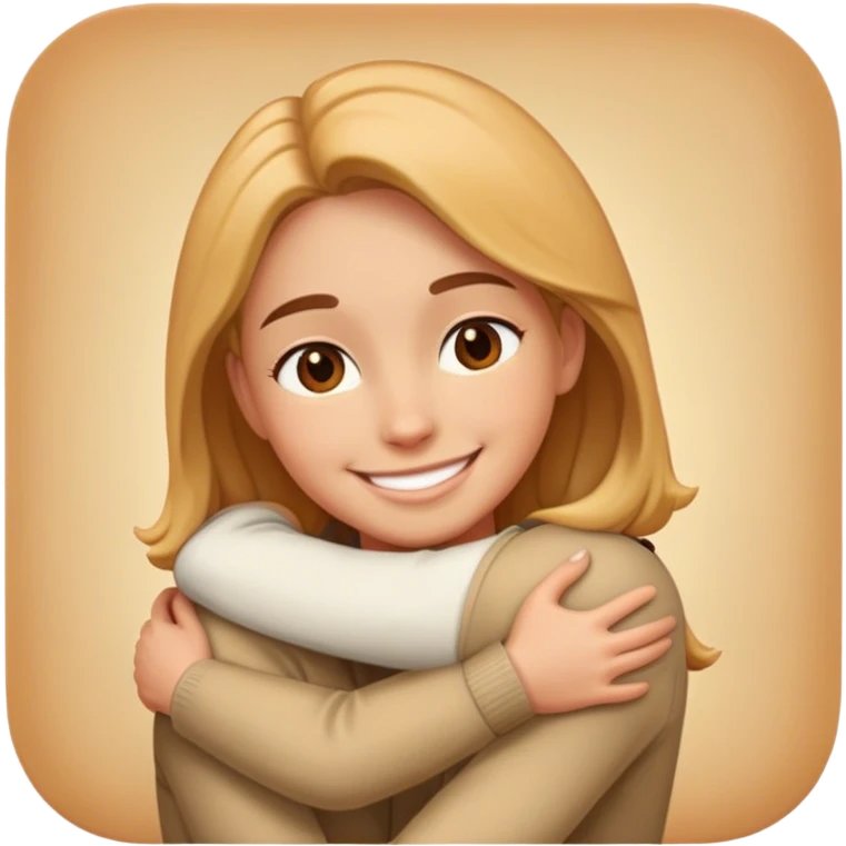 Hug love emoji