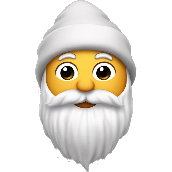 Gnom without eyes with big beanie  emoji
