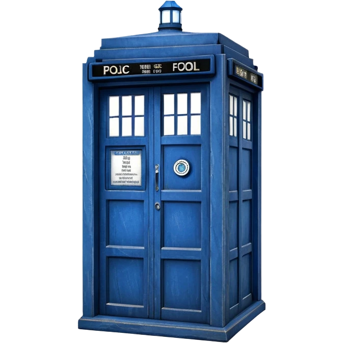 TARDIS emoji