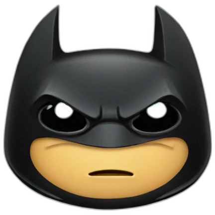 Pinguin Batman emoji