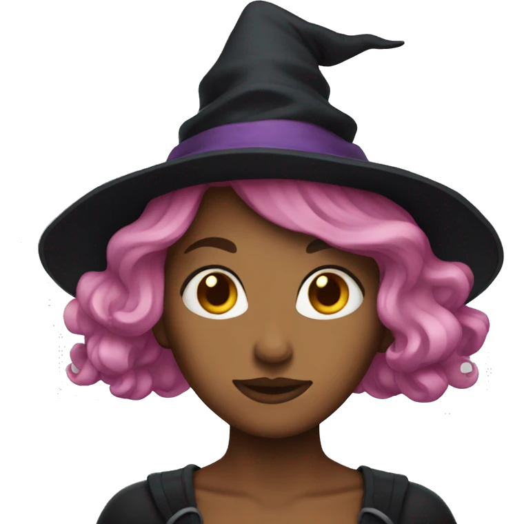 Witch cherry hair emoji