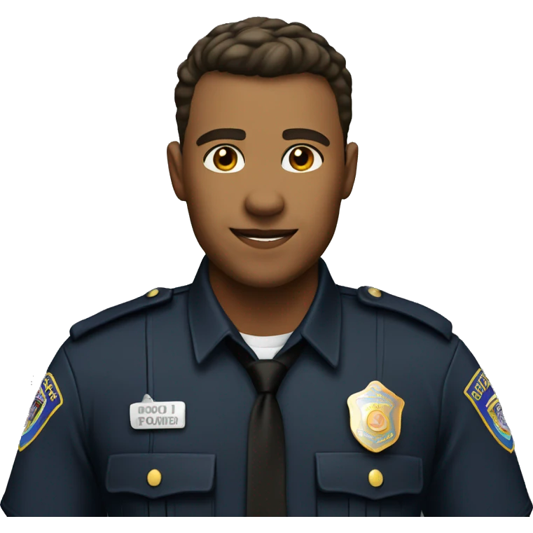 A gay cop  emoji