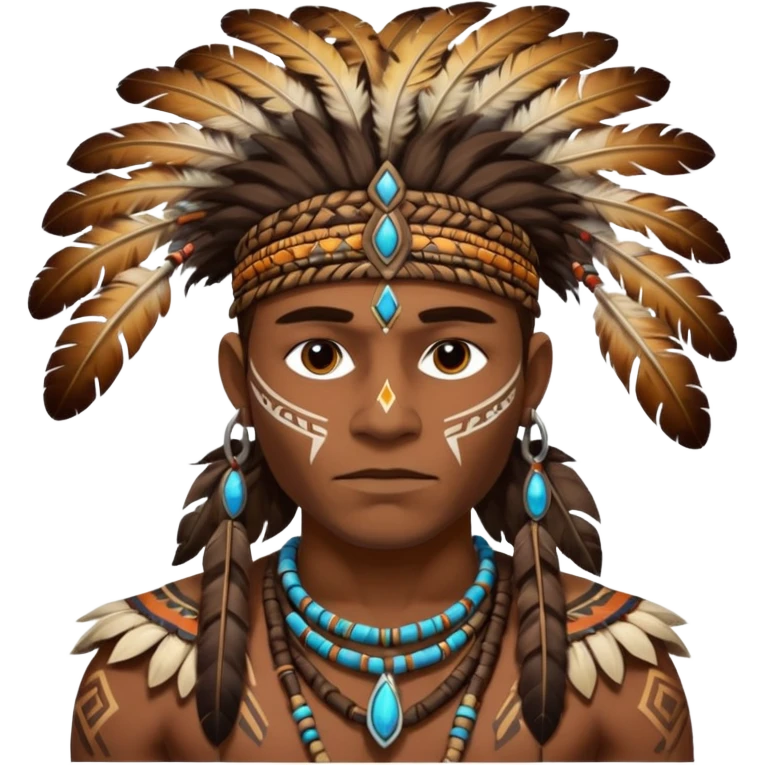 elemental tribal man emoji