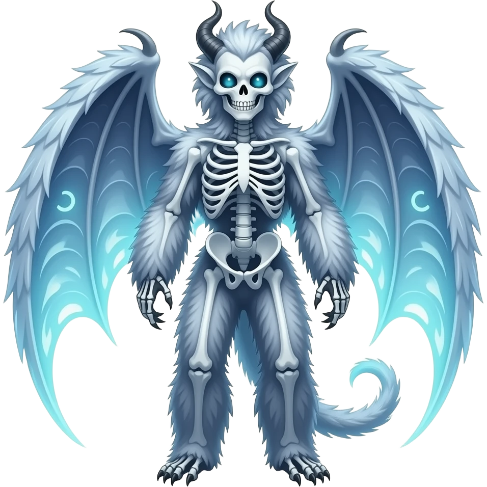 Draconian Faerie Elvish Vampiric Spectral Ghostly Ghoulish Skeletal Furry Fuzzy Fluffy Feathery Translucent Transparent Luminescent Bioluminescent emoji